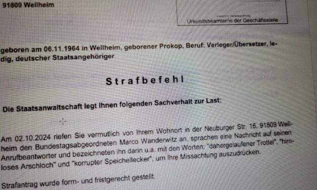 Strafbefehl