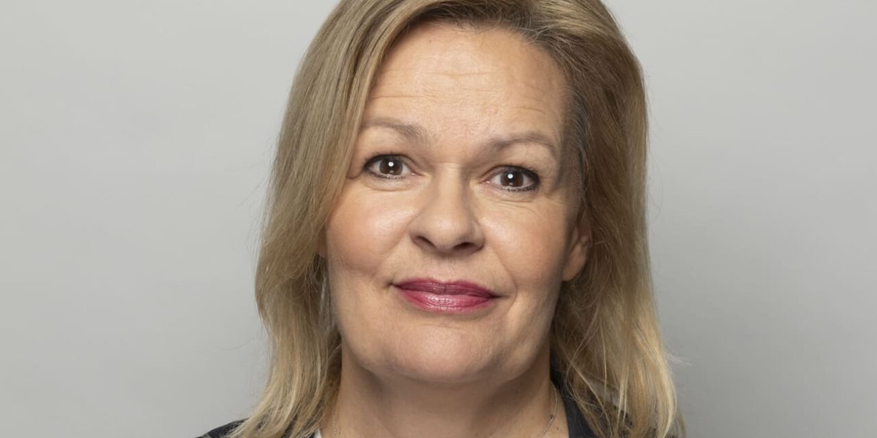 Anzeige gegen Nancy Faeser