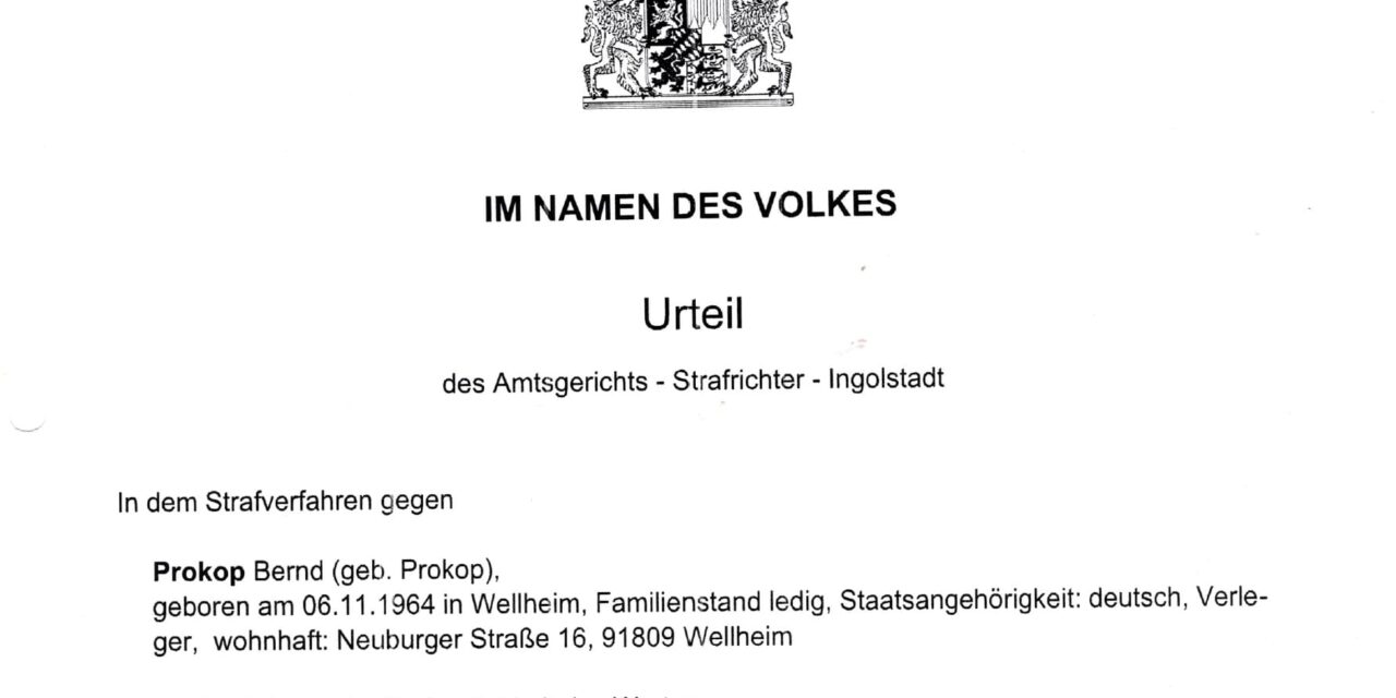 Hauptverhandlung wegen § 201